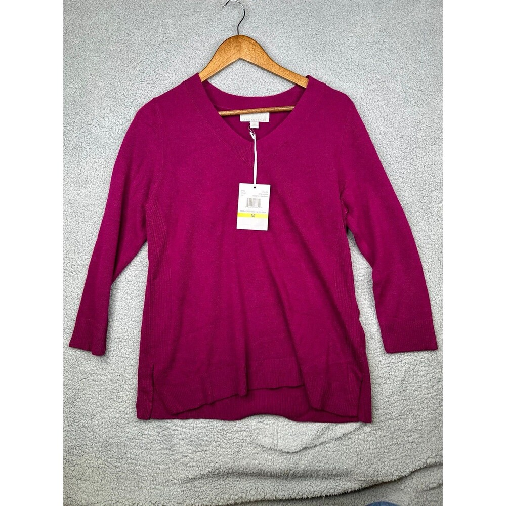 Carolyn Taylor v neck sweater NWT sz m